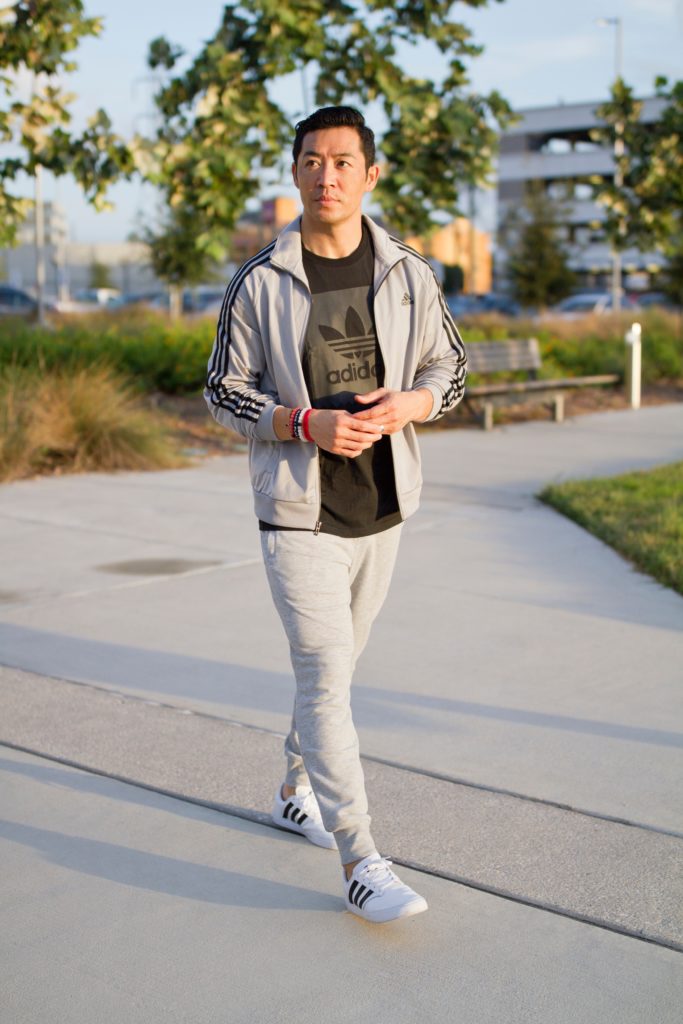 adidas outfits for men