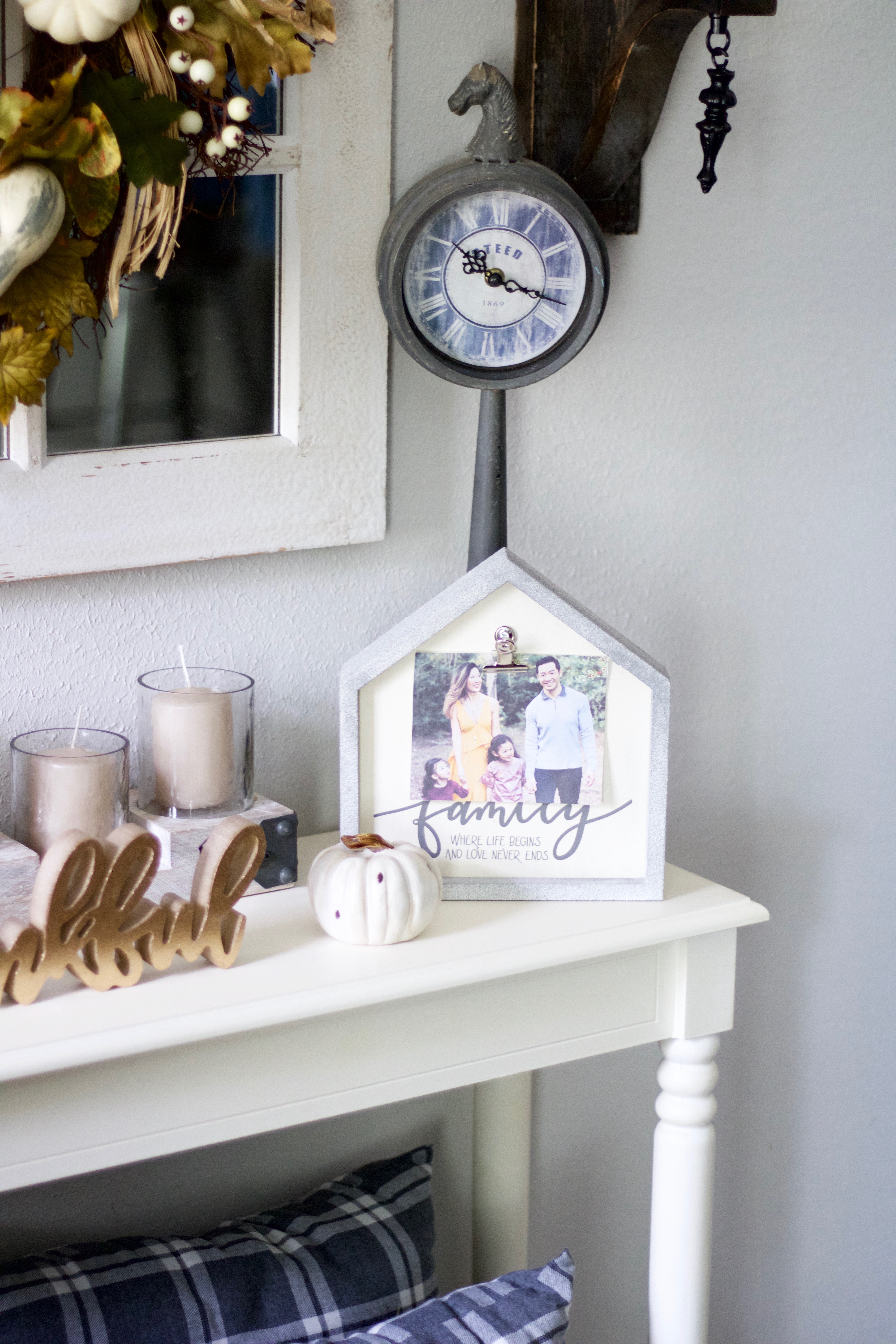 Small Entryway Makeover Featuring Gordmans A Beautiful Rawr